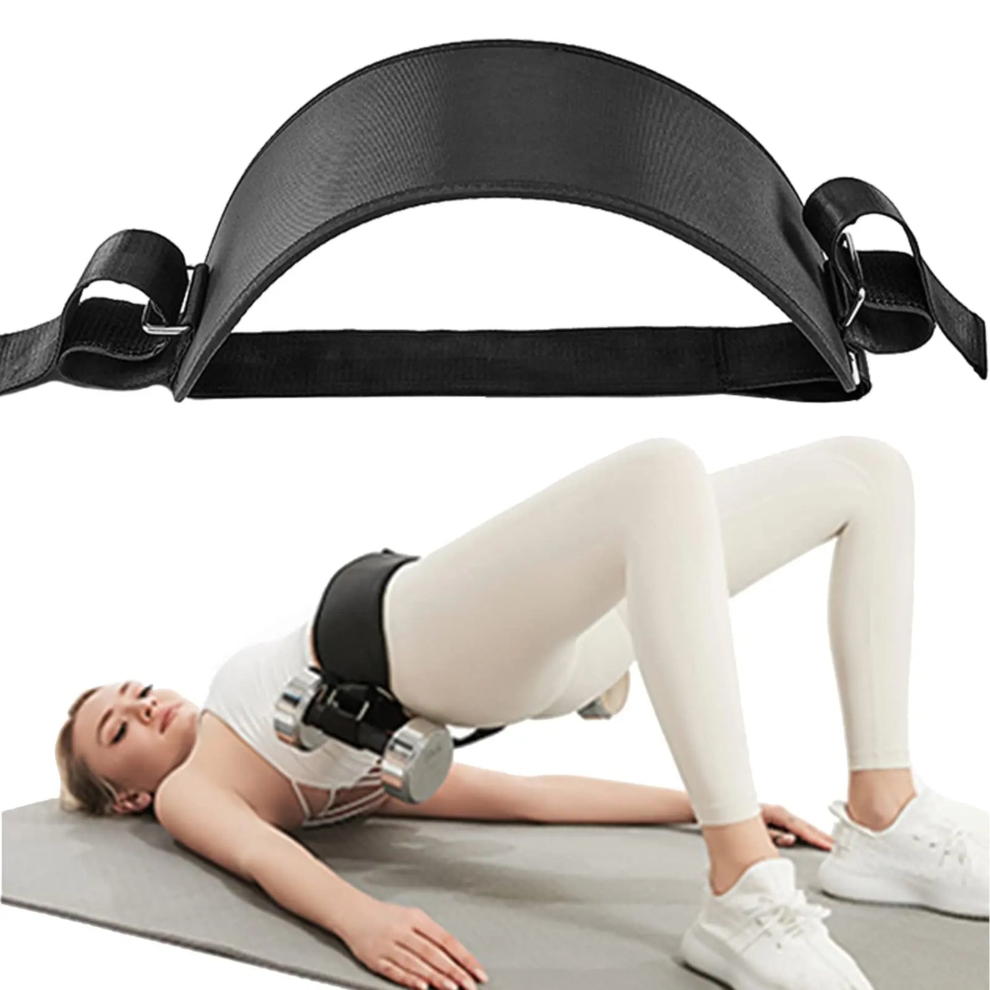 Workout Hip with Dumbbells