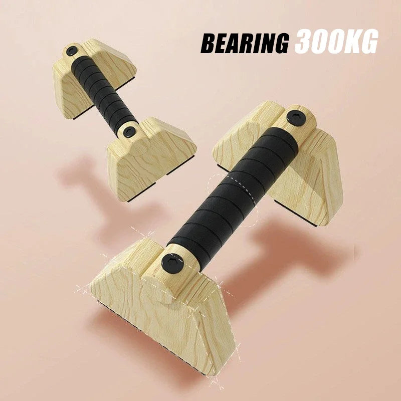 Push Up Bar Beech Wood