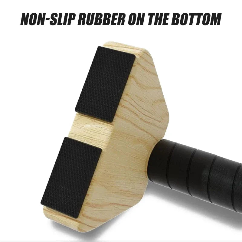 Push Up Bar Beech Wood