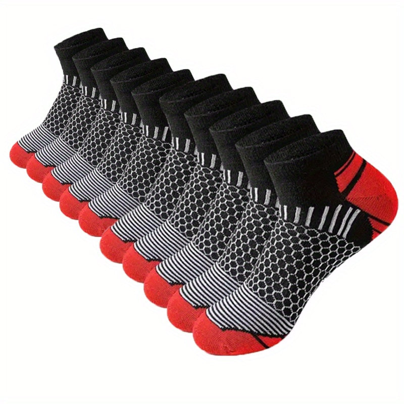 10 Pairs Of Men's  Sport Socks