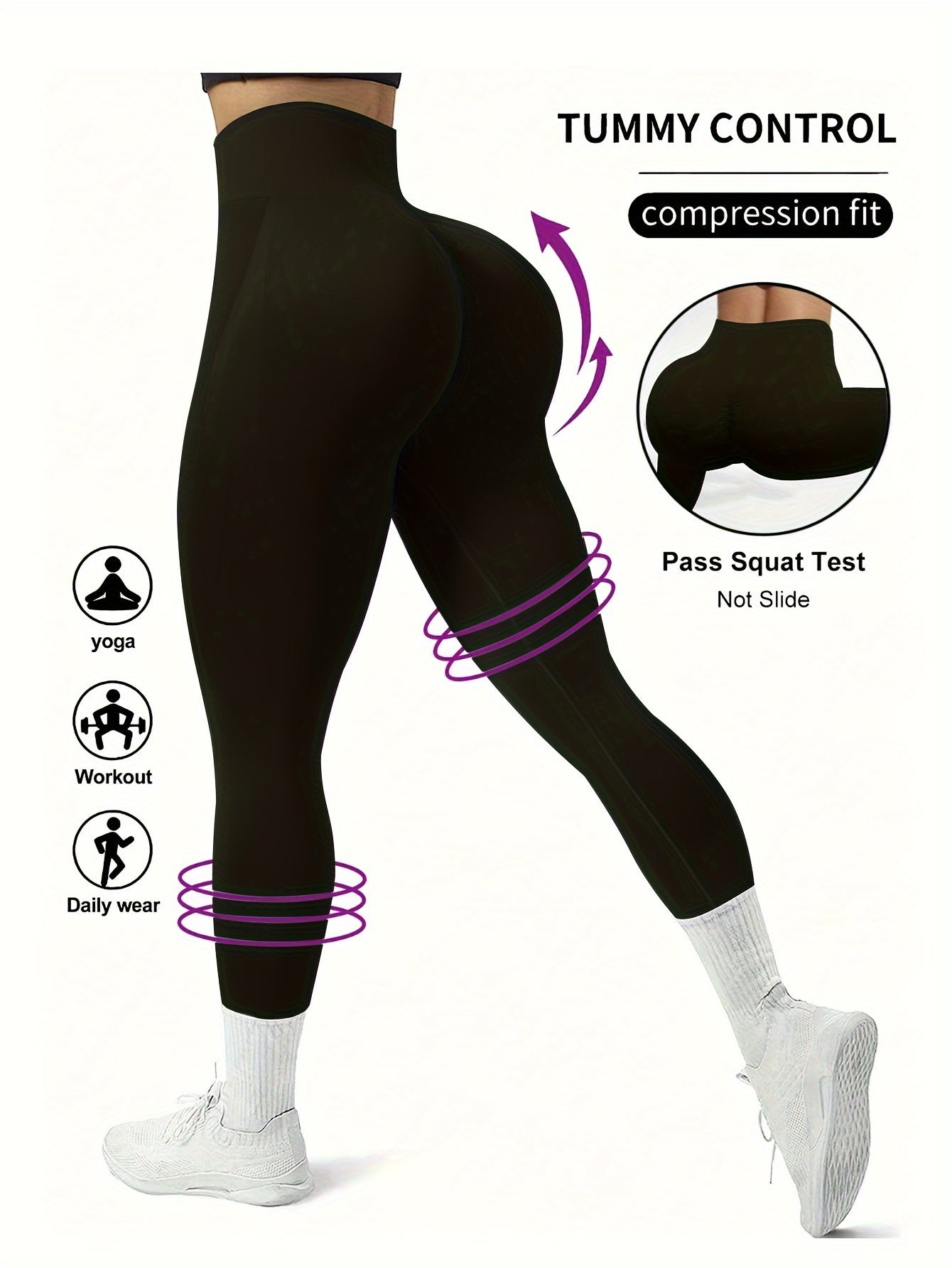 High Waist Fitness Running Workout