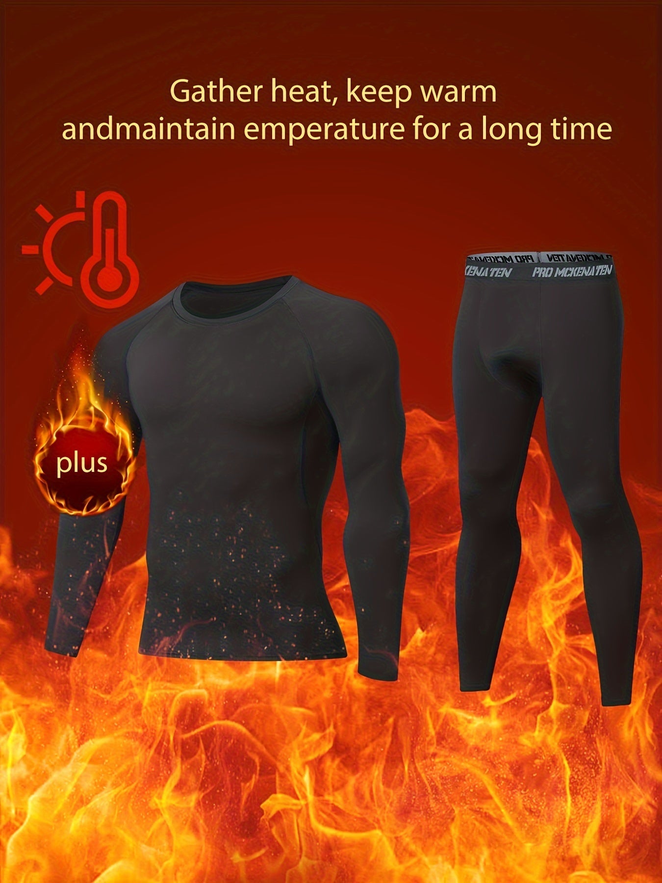 2pcs Men's Breathable Fleece