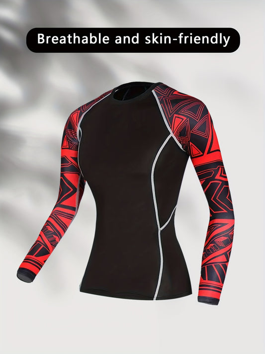 Women's  Athletic Long Sleeve Tee