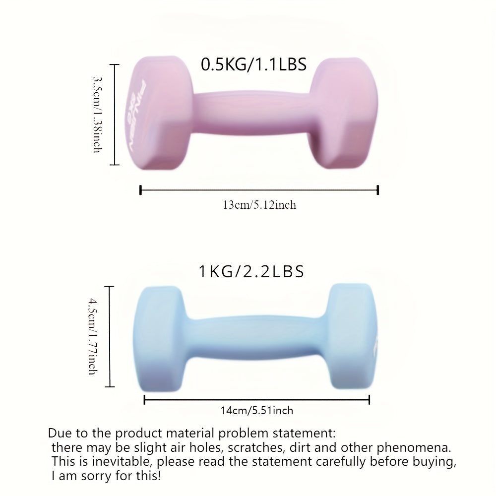 2pcs  Exercise Dumbbells