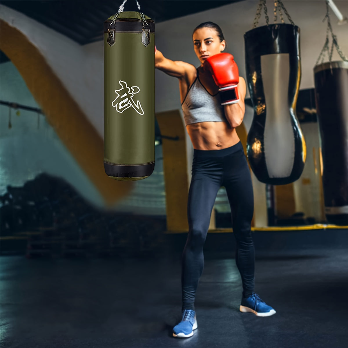 Set 60cm-150cm, 
With Boxing Gloves, Wrist/Ankle Pads